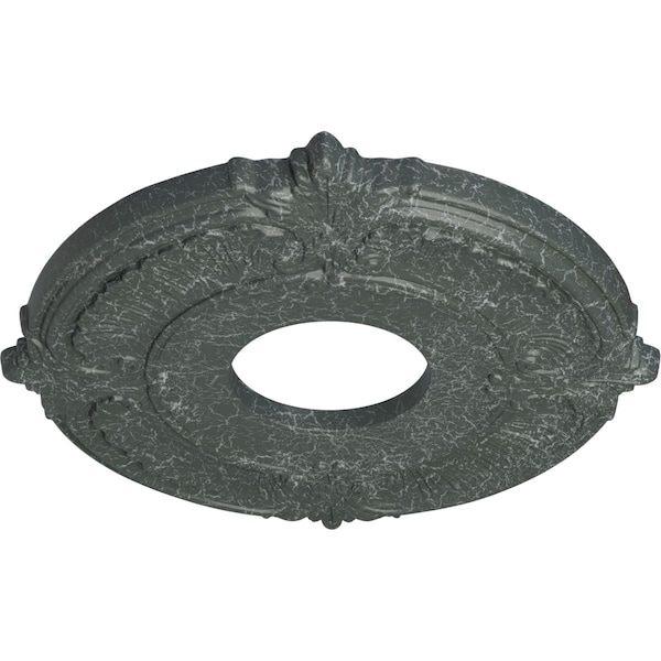 Attica Ceiling Medallion (Fits Canopies Up To 3 1/2), 12 3/4OD X 4ID X 1/2P